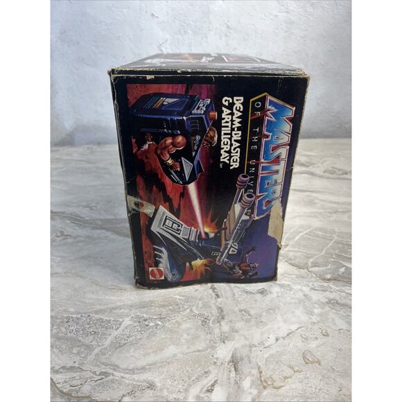 Vintage 1986 Masters of the Universe Beam-Blaster & Artilleray in box - Picture 4 of 8